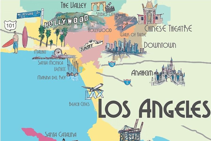 Los Angles Geography and Climate
